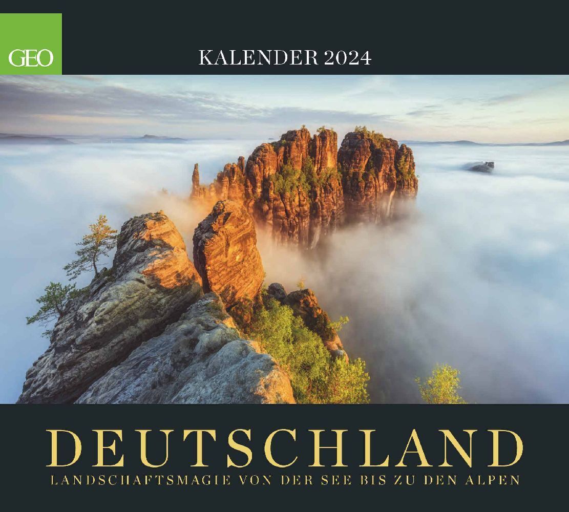 Cover: 4002725988461 | GEO: Deutschland 2024 - Wand-Kalender - Poster-Kalender -...