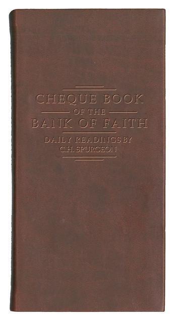 Cover: 9781845507480 | Chequebook of the Bank of Faith - Burgundy | C. H. Spurgeon | Buch