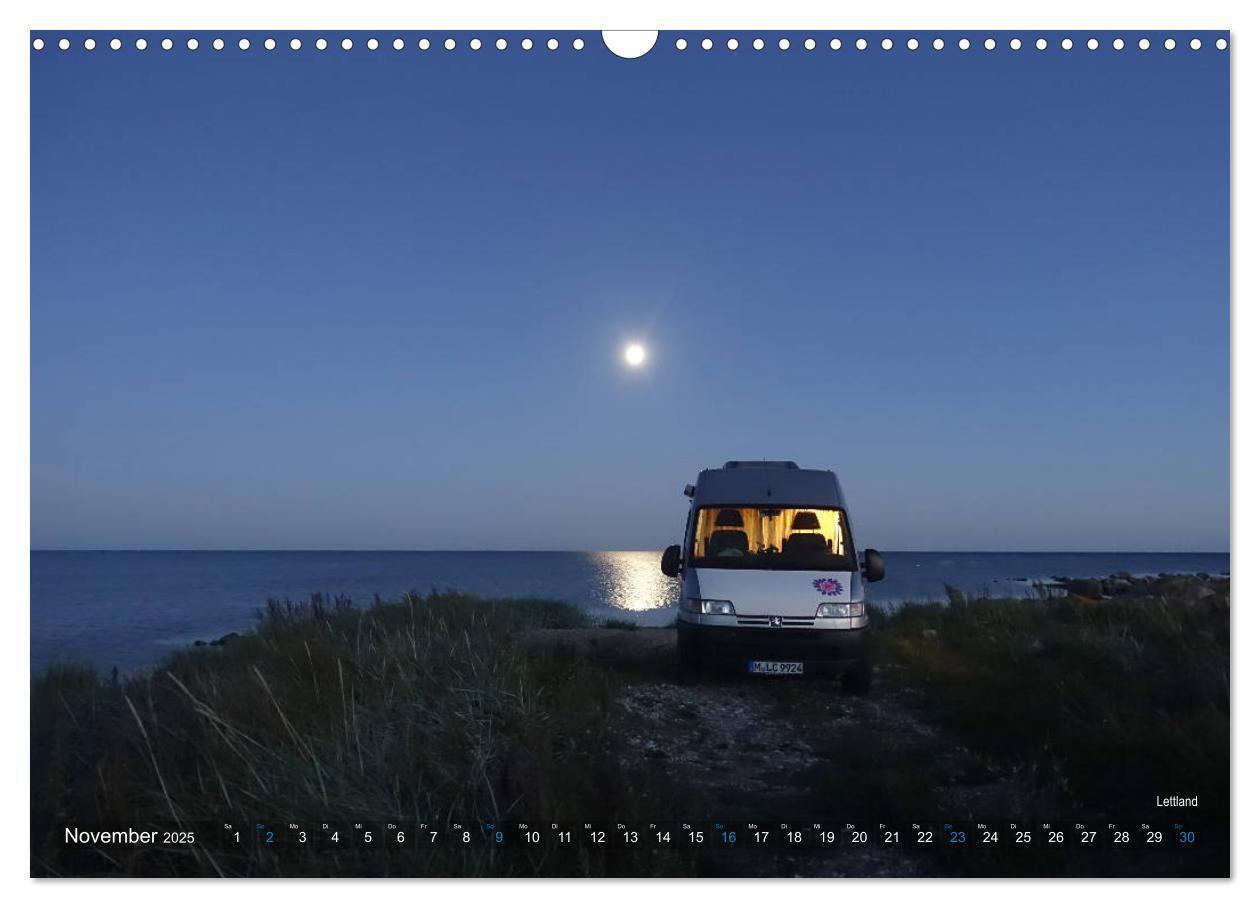 Bild: 9783435240654 | Vanlife - Leben, fahren, frei sein mit dem Wohnmobil (Wandkalender...