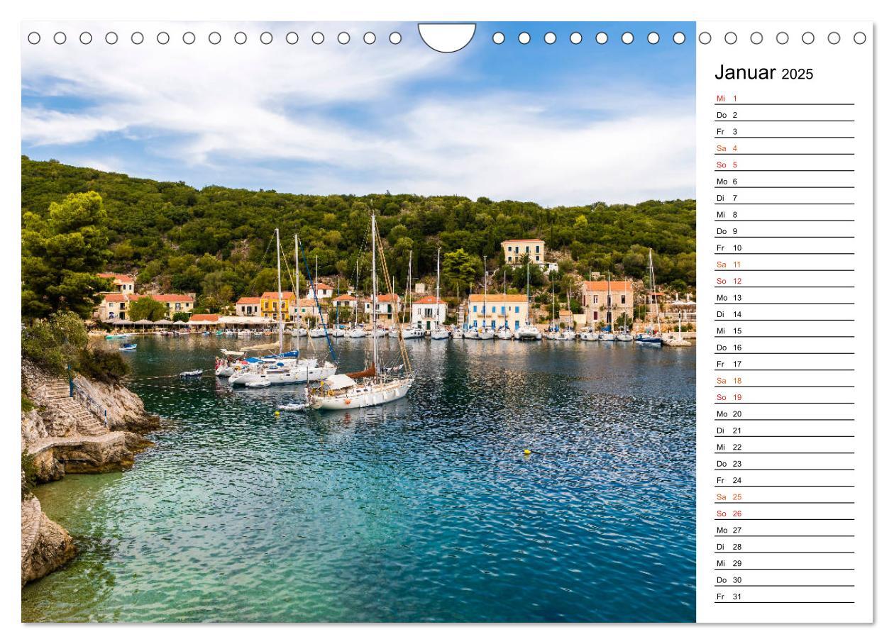 Bild: 9783435284986 | Griechische Inseln im Ionischen Meer (Wandkalender 2025 DIN A4...