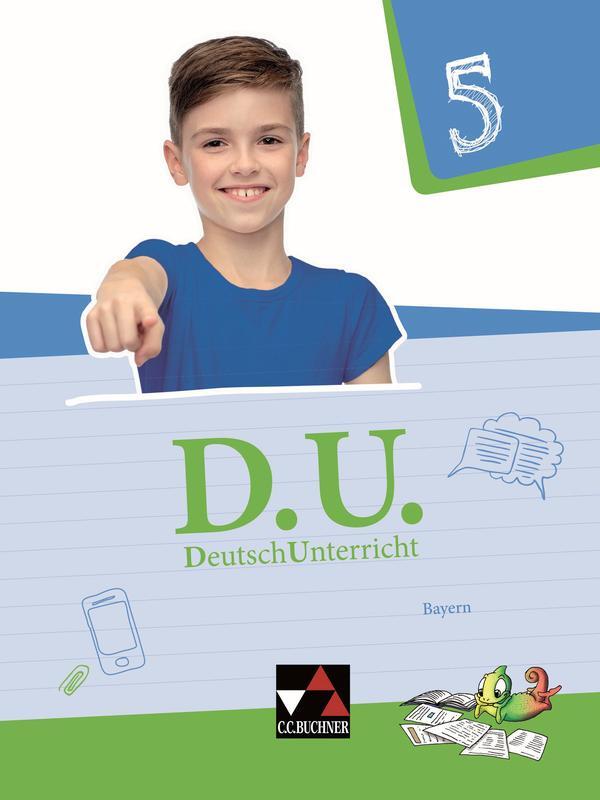 Cover: 9783661110356 | D.U. DeutschUnterricht 5 Lehrbuch Bayern | Martin Brunner (u. a.)