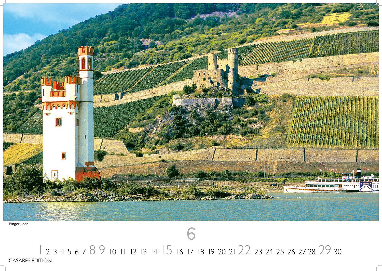 Bild: 9781835243114 | Der Rhein 2025 S 24x35cm | Kalender | 14 S. | Deutsch | 2025