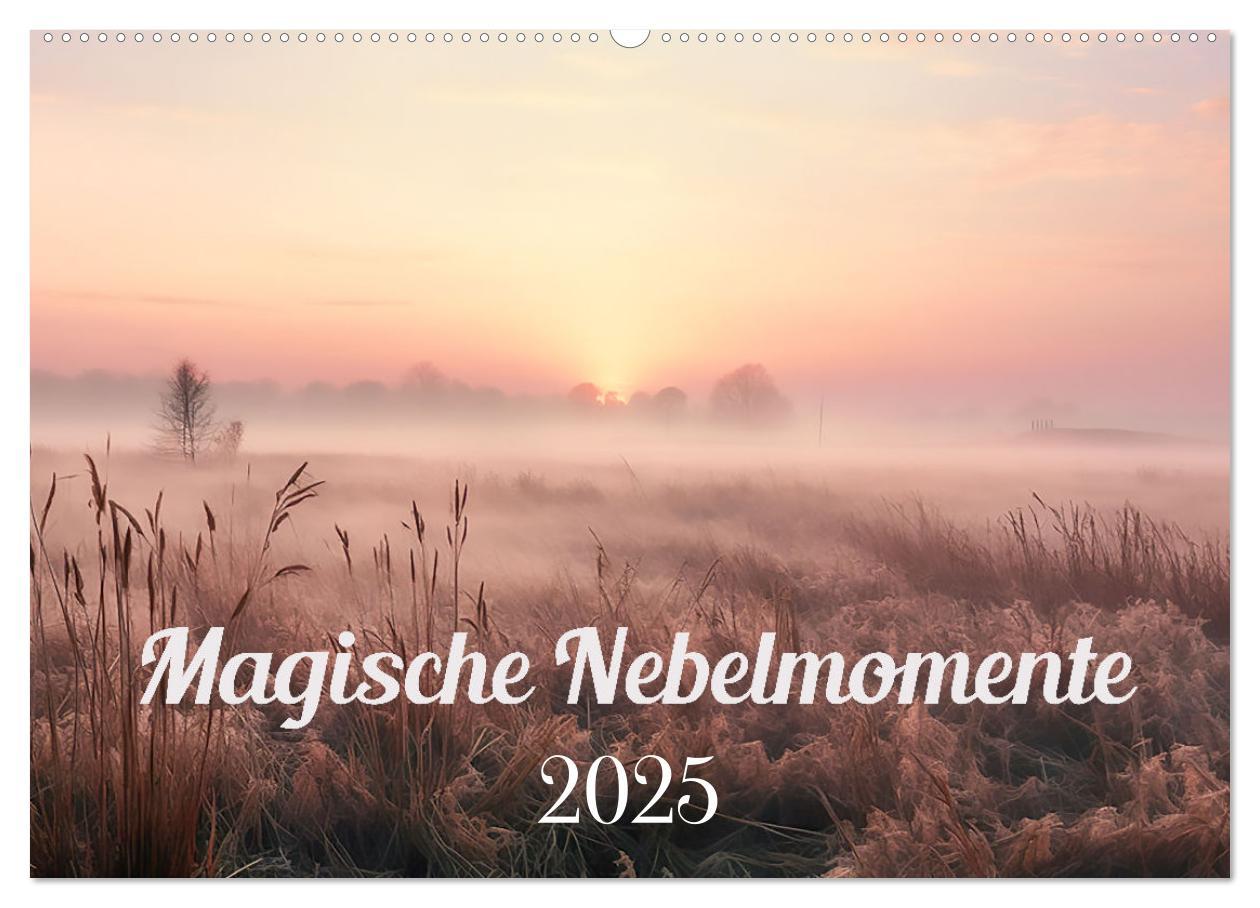 Cover: 9783383838255 | Magische Nebelmomente (Wandkalender 2025 DIN A2 quer), CALVENDO...