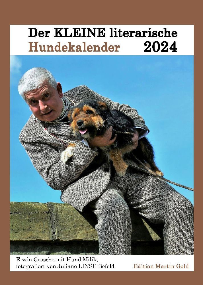 Cover: 9783982150369 | Der KLEINE literarische Hundkalender 2024 | Charlotte Körner | 13 S.