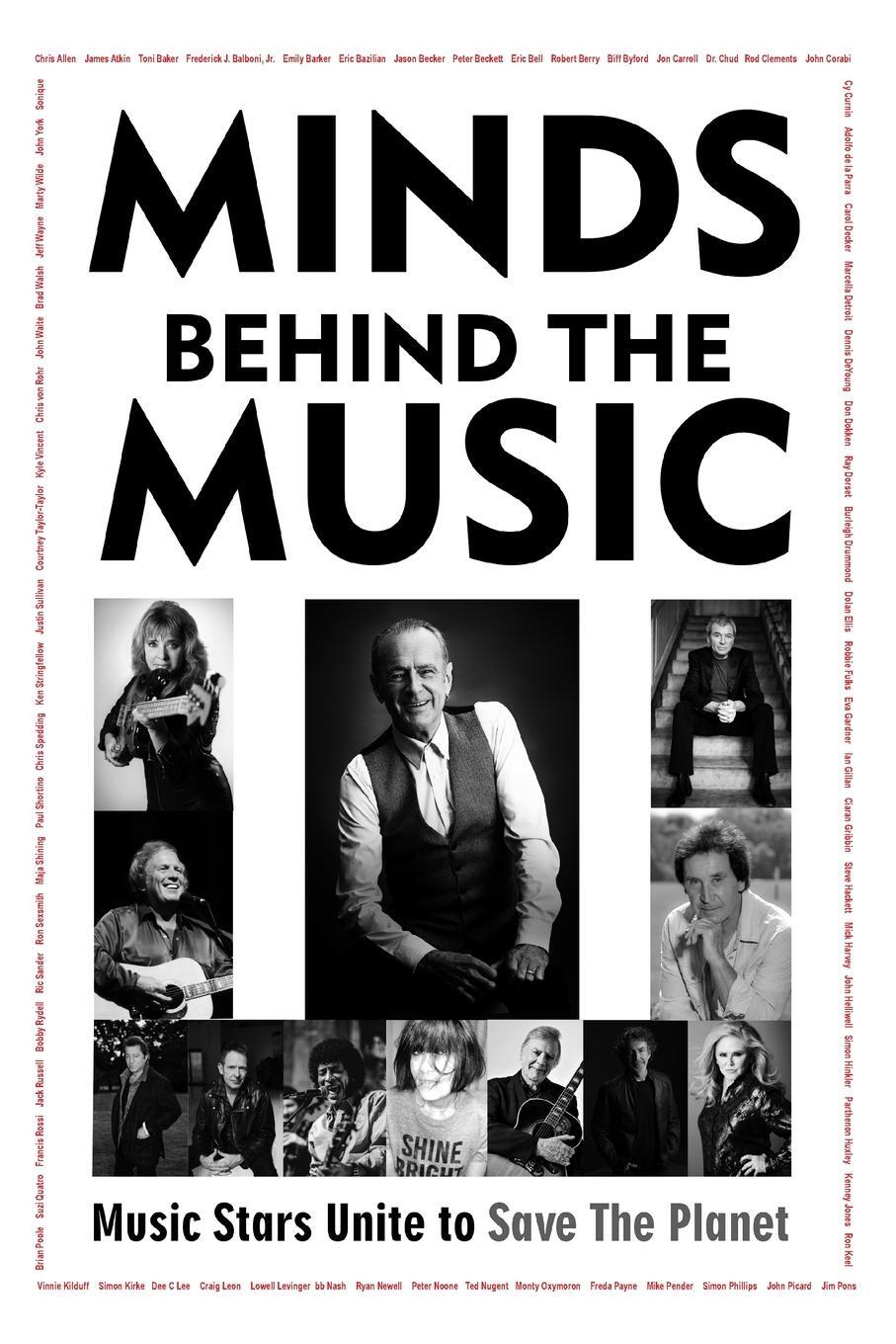 Cover: 9781912782871 | Minds Behind The Music | Music Stars Unite To Save The Planet | Phil G