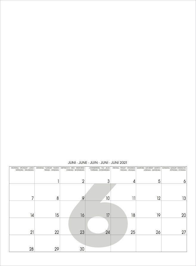 Bild: 9783931282110 | Mini White 2025  Blanko Mini A4 Format | Baback Haschemi | Kalender