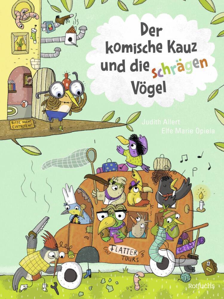 Cover: 9783499011016 | Der komische Kauz und die schrägen Vögel | Judith Allert | Buch | 2023