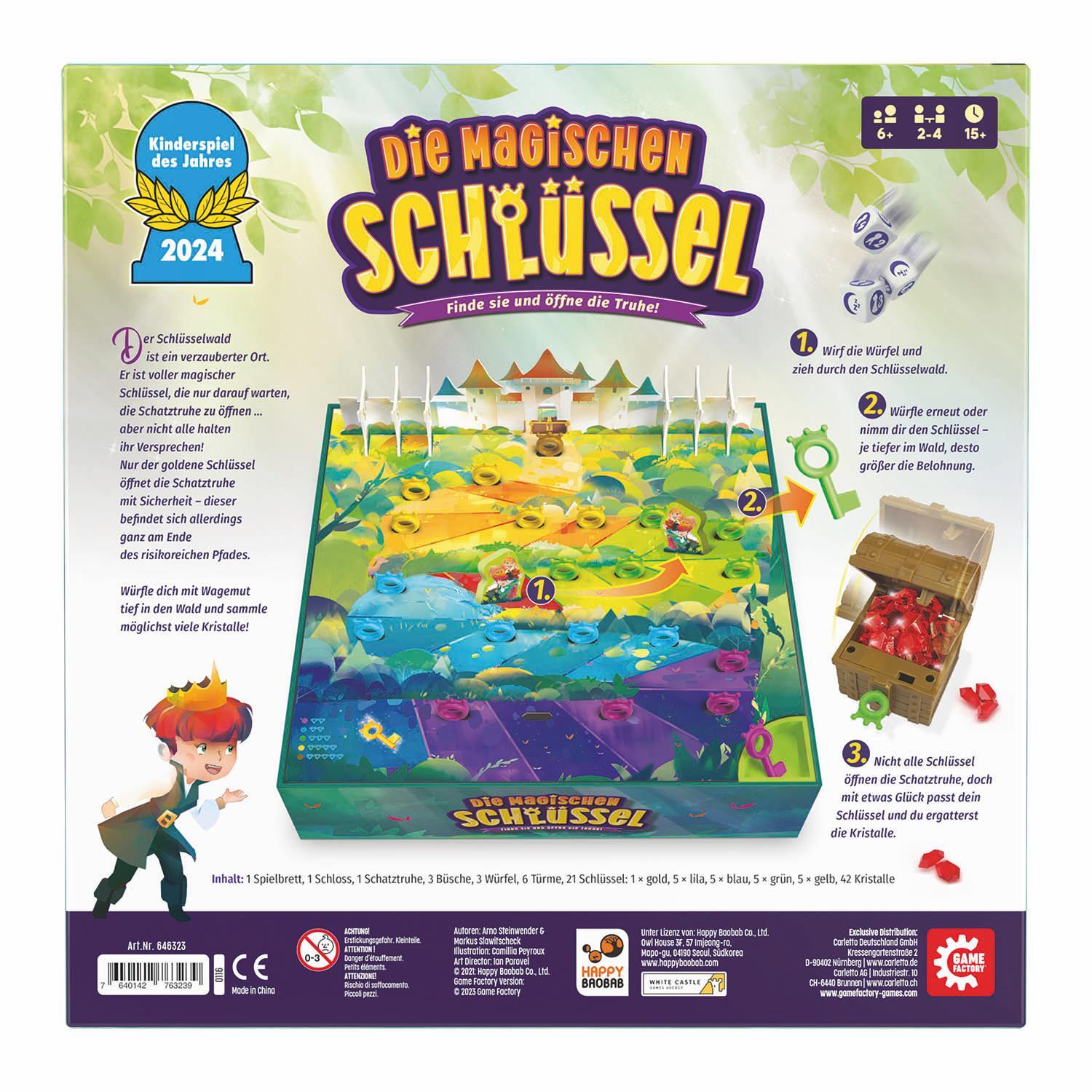 Bild: 7640142763239 | Game Factory - Die Magischen Schlüssel | Game Factory | Spiel | 646323