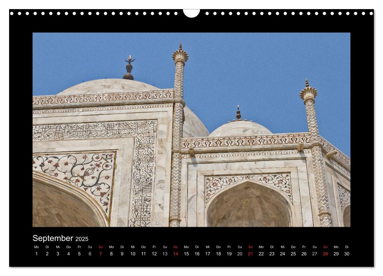 Bild: 9783435775316 | Taj Mahal (Wandkalender 2025 DIN A3 quer), CALVENDO Monatskalender