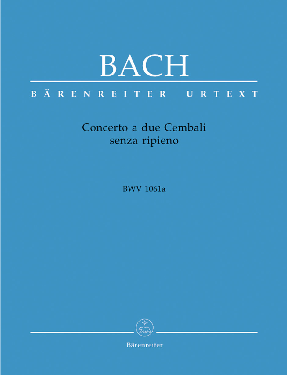 Cover: 9790006531950 | Concerto a due Cembali senza ripieno BWV 1061a | Johann S Bach | Buch