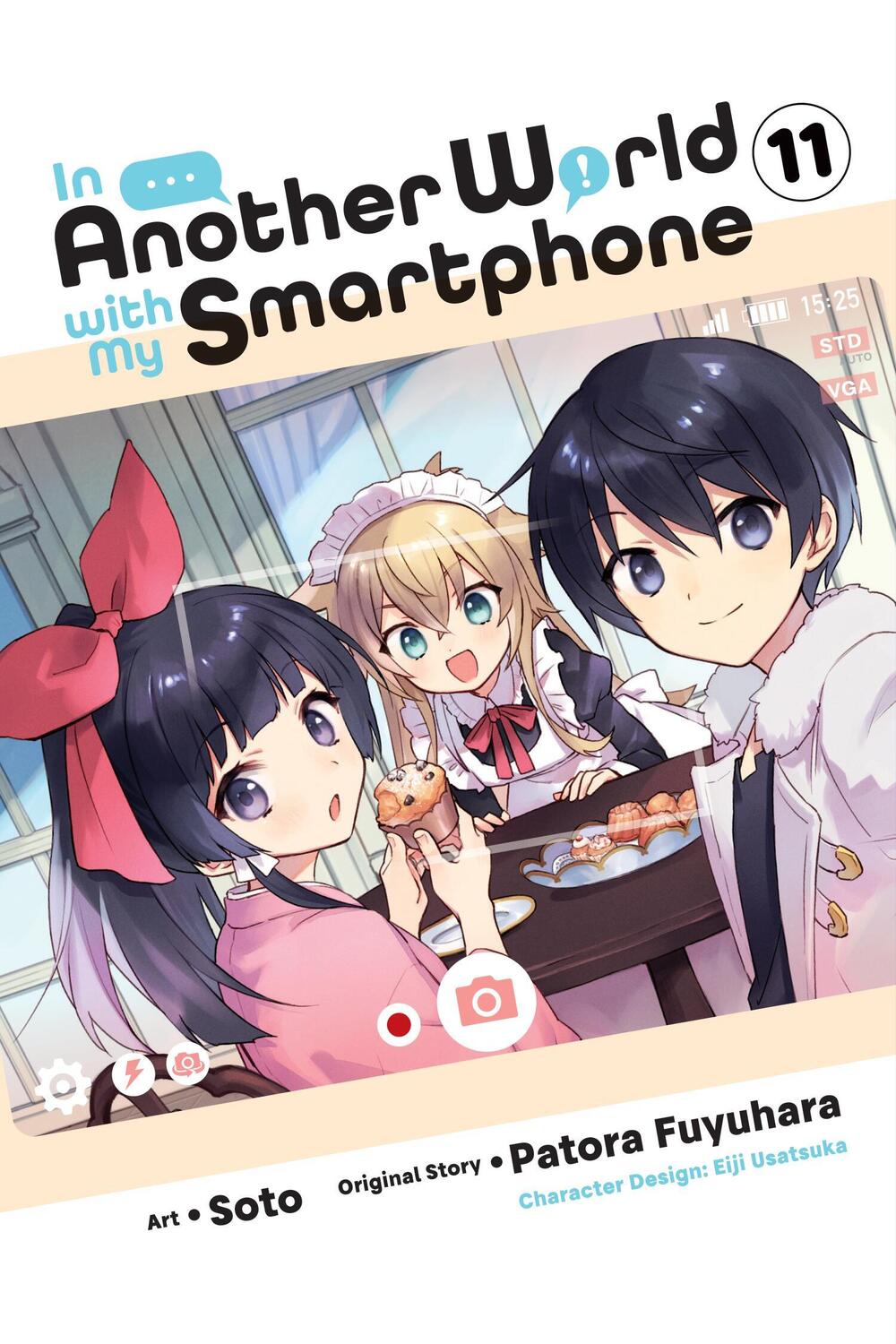 Cover: 9781975362911 | In Another World with My Smartphone, Vol. 11 (Manga) | Patora Fuyuhara