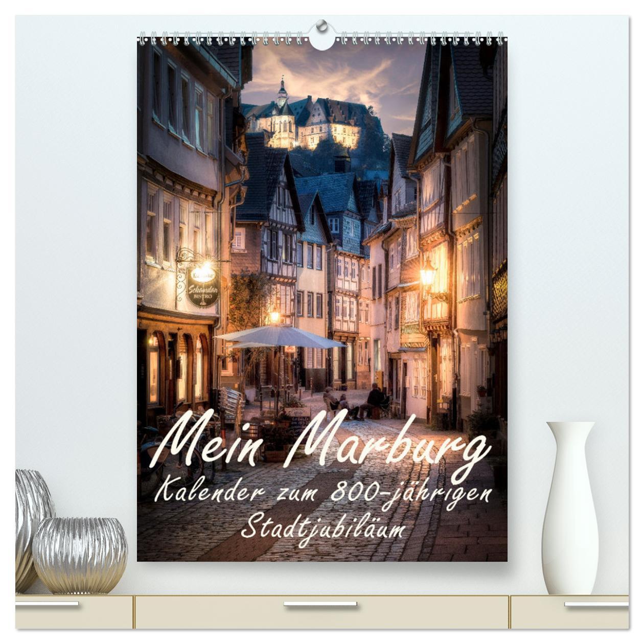 Cover: 9783435910267 | Mein Marburg (hochwertiger Premium Wandkalender 2025 DIN A2 hoch),...