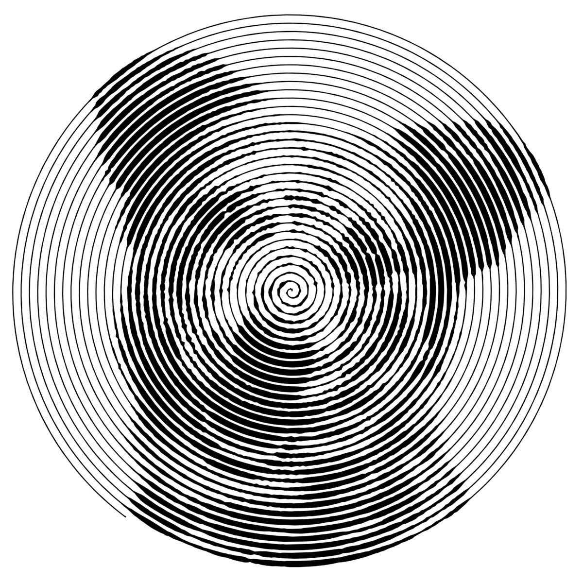 Bild: 9783735891341 | Trickbilder - Versteckte Motive aus Punkten, Linien und Spiralen