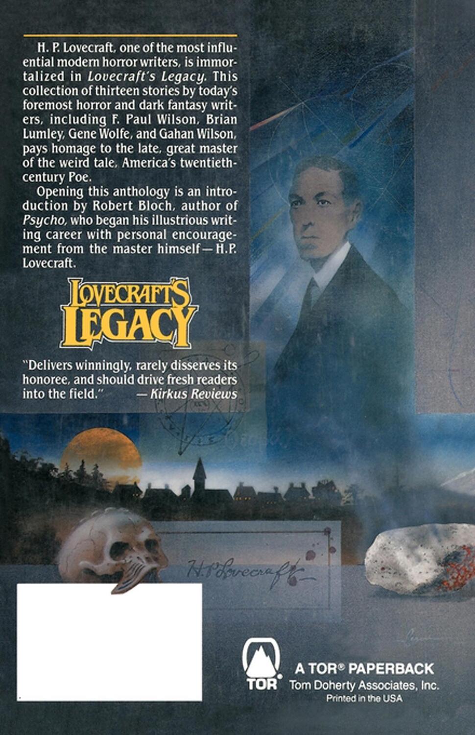 Rückseite: 9780312861407 | Lovecraft's Legacy | Robert E. Weinberg | Taschenbuch | Paperback
