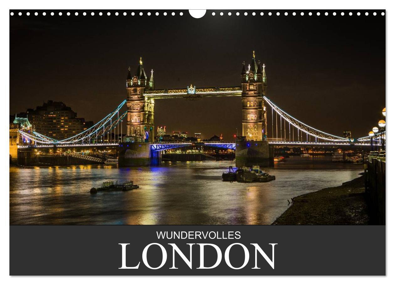 Cover: 9783675635821 | Wundervolles London (Wandkalender 2024 DIN A3 quer), CALVENDO...