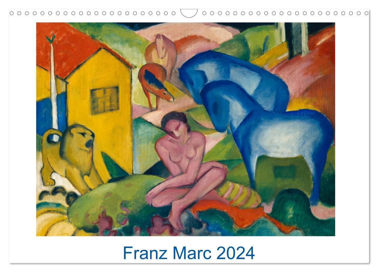 Cover: 9783675467729 | Franz Marc 2024 (Wandkalender 2024 DIN A3 quer), CALVENDO...