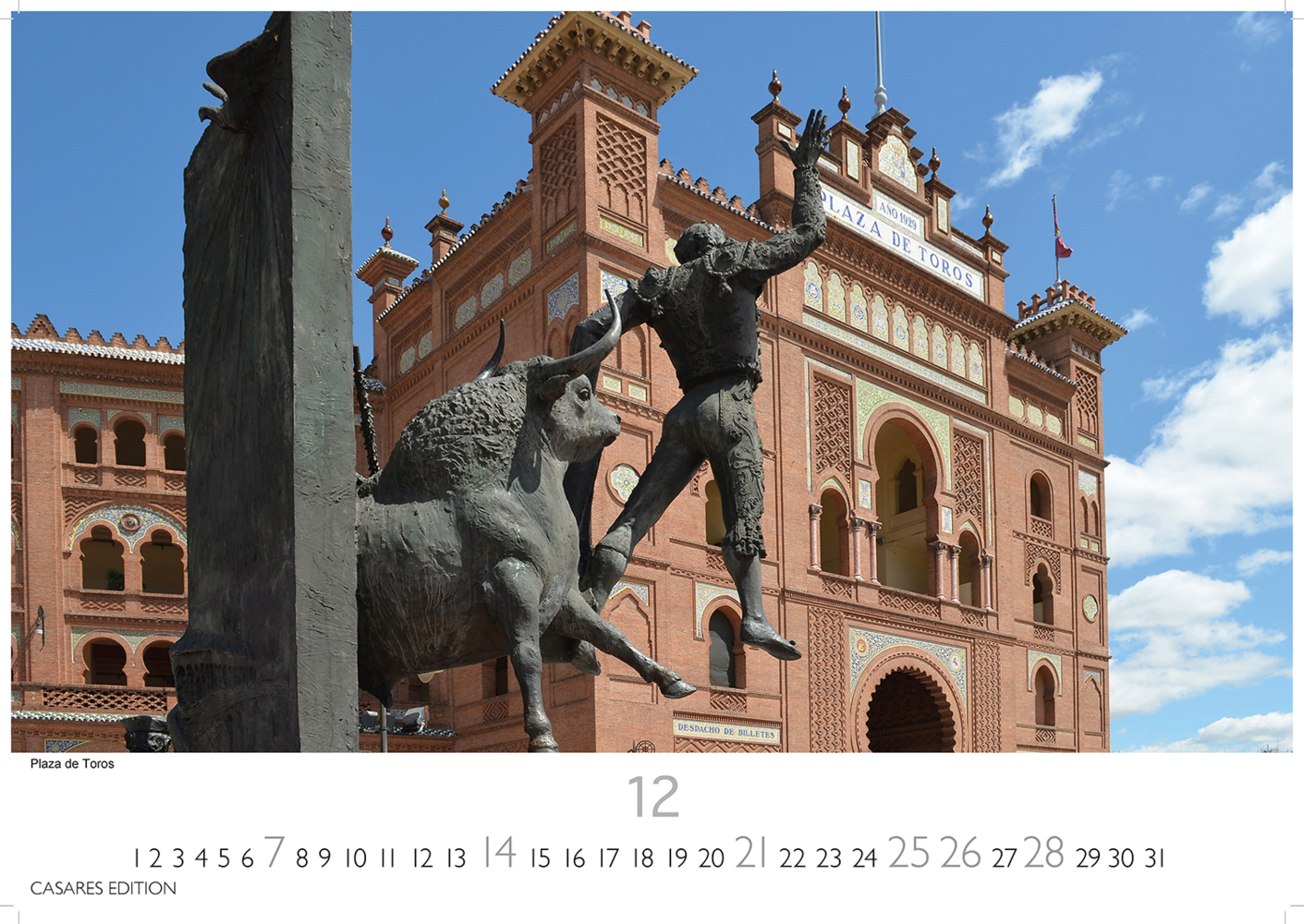 Bild: 9781835241707 | Madrid 2025 L 35x50cm | Kalender | 14 S. | Deutsch | 2025