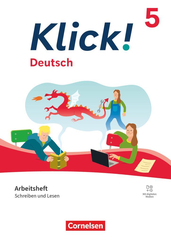 Cover: 9783060621835 | Klick! 5. Schuljahr. Deutsch - Schreiben und Lesen - Arbeitsheft...