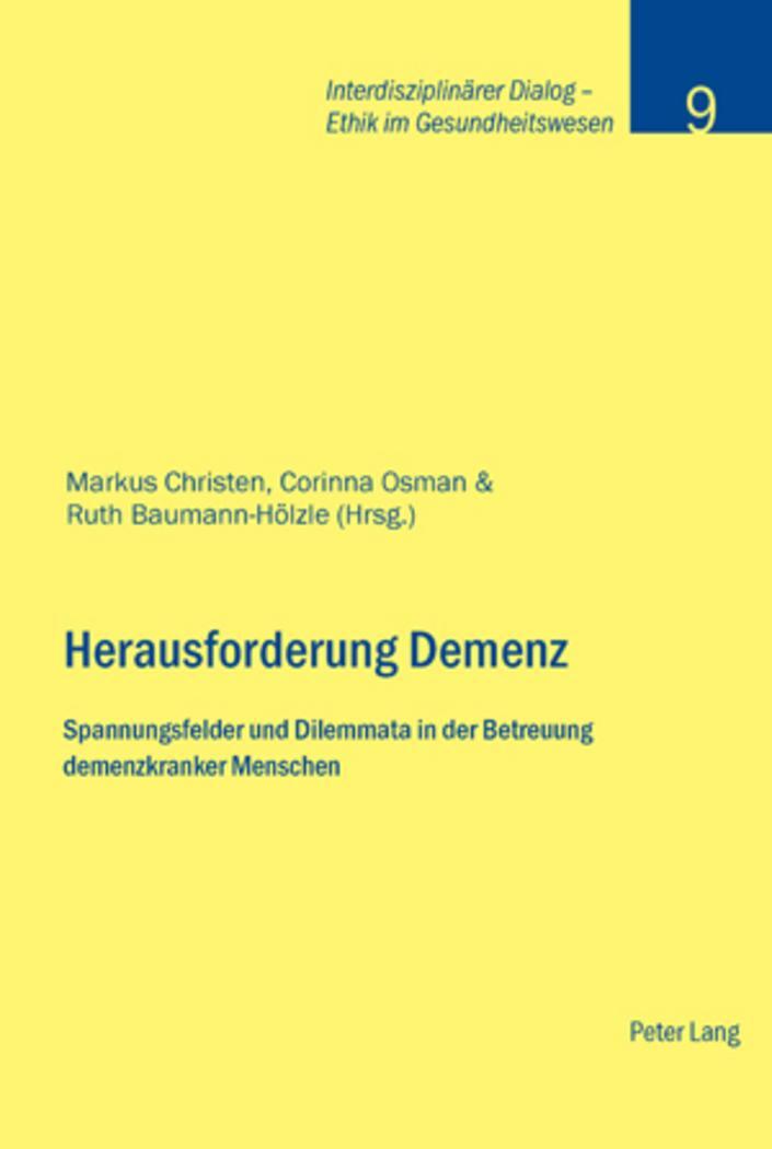 Cover: 9783034303798 | Herausforderung Demenz | Markus Christen (u. a.) | Taschenbuch | 2010
