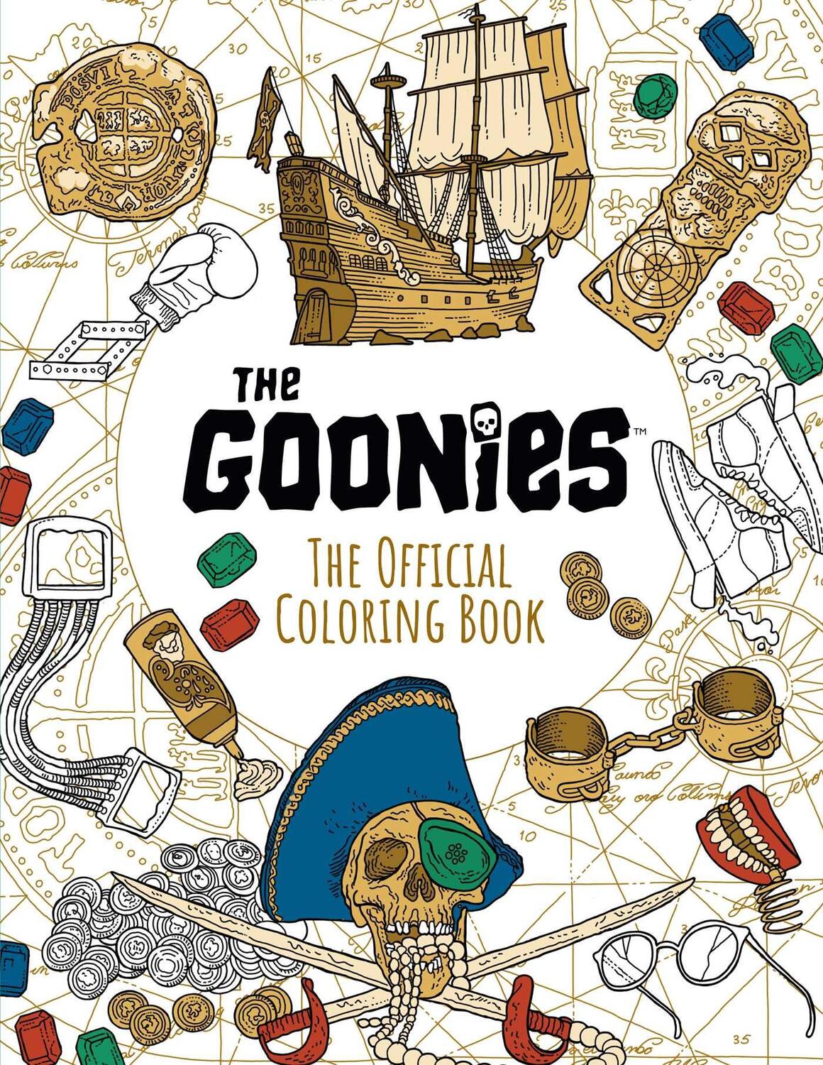 Cover: 9781647225513 | The Goonies: The Official Coloring Book | Insight Editions | Buch