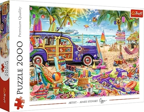 Cover: 5900511271096 | Tropical Holidays (Puzzle) | Spiel | In Spielebox | 2022 | Trefl