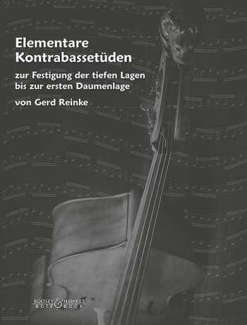 Cover: 9790202534755 | Elementare Kontrabassetuden | Gerd Reinke | Buch | Deutsch | 2017