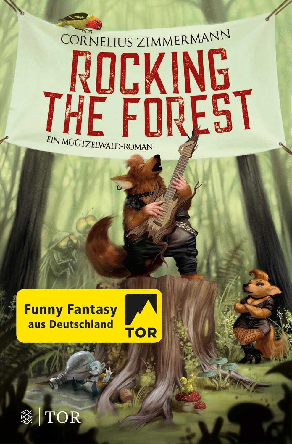 Cover: 9783596299270 | Rocking the Forest | Ein Müützelwald-Roman | Cornelius Zimmermann