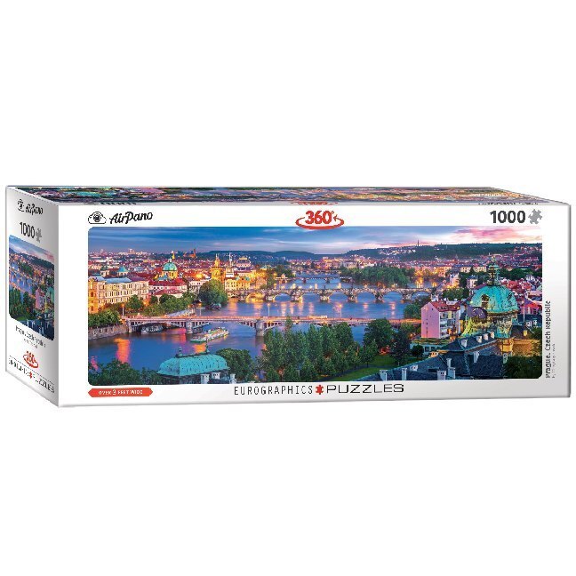 Cover: 628136653725 | Prag Tschechische Republik (Puzzle) | Panorama-Puzzle | Spiel | 2020