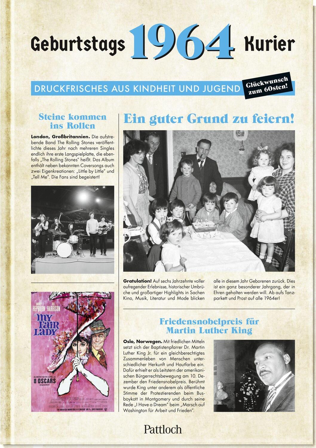 Cover: 9783629009661 | 1964 - Geburtstagskurier | Ute Wielandt | Buch | 80 S. | Deutsch