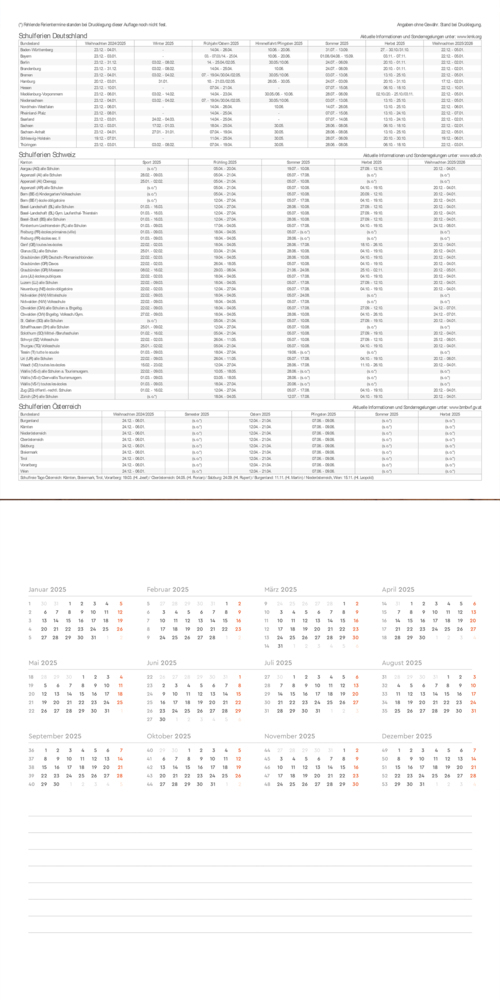 Bild: 9783965914100 | Gärten der Welt - KUNTH Broschurkalender 2025 | Kalender | 28 S.