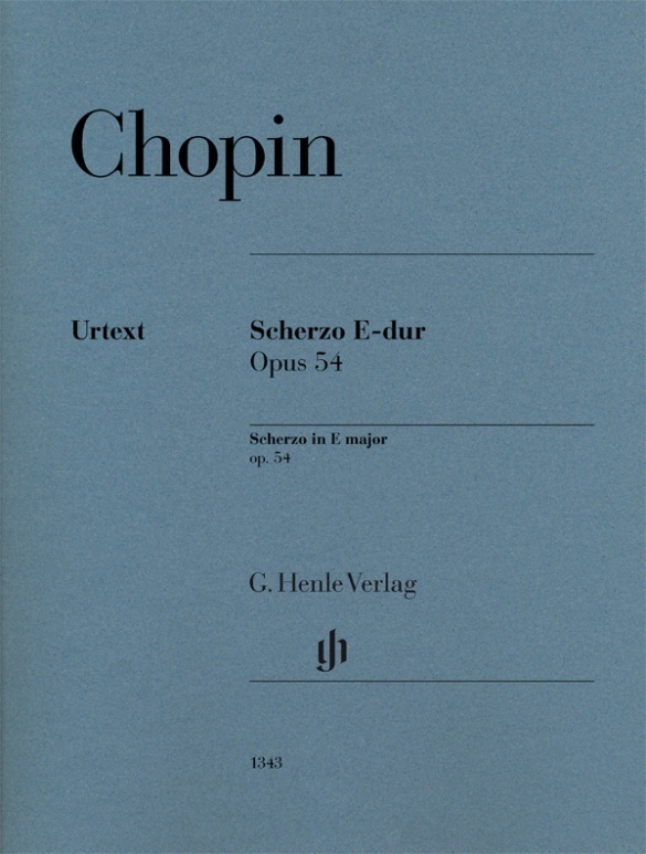 Cover: 9790201813431 | Chopin, Frédéric - Scherzo E-dur op. 54 | Norbert Müllemann | Buch