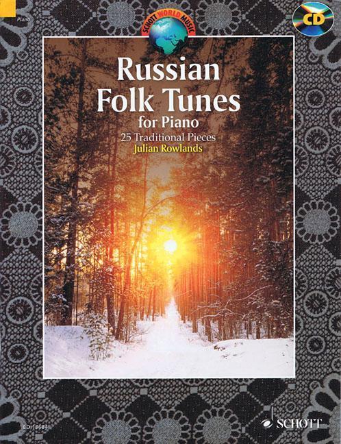 Cover: 9781847614711 | Russian Folk Tunes for Piano | 25 Traditional Pieces | Julian Rowlands