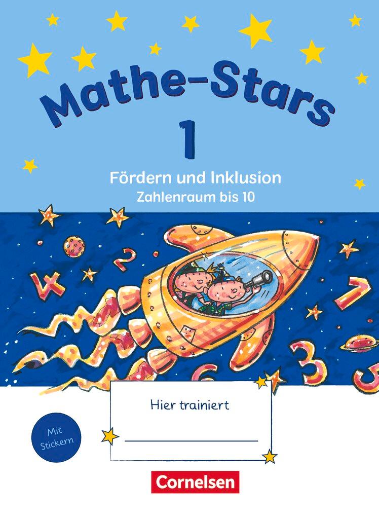 Cover: 9783637025608 | Mathe-Stars 1. Schuljahr - Zahlenraum bis 10 - Übungsheft | Schlabitz