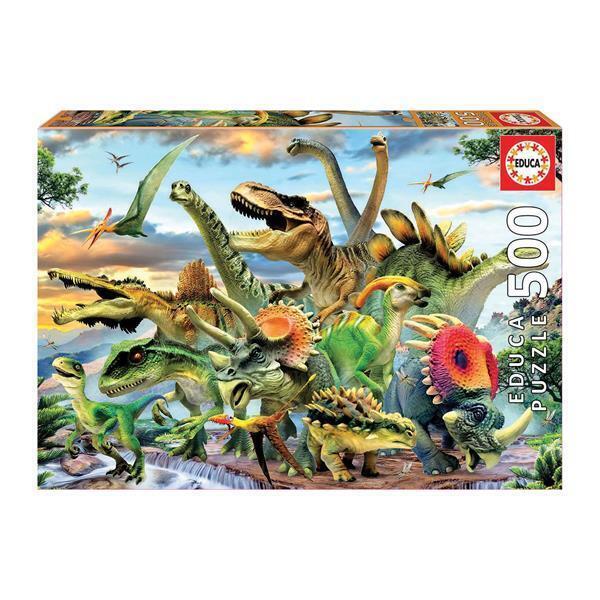 Cover: 8412668179615 | Dinosaurier 500 Teile Puzzle | Spiel | In Spielebox | 9217961 | 2021