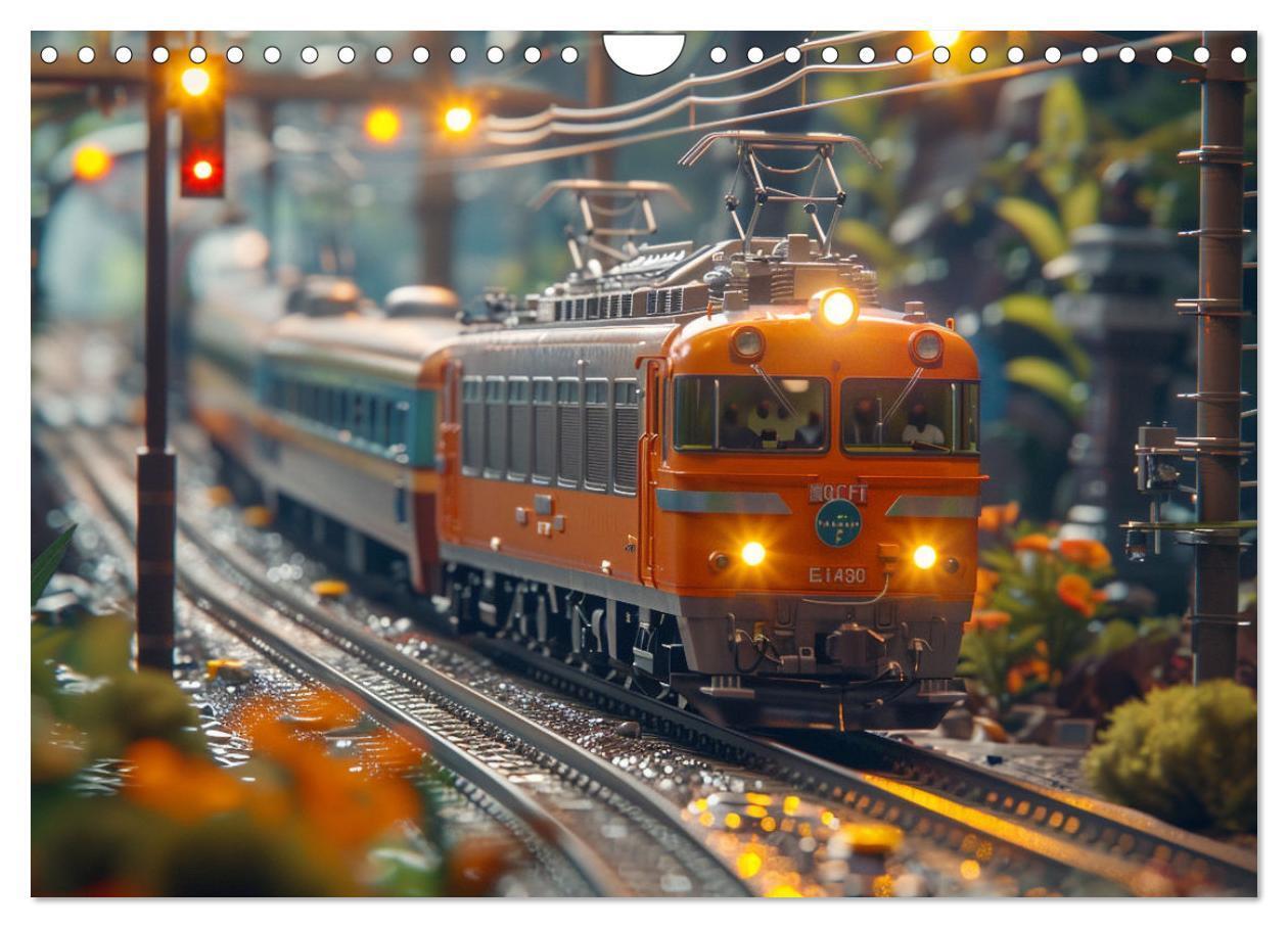 Bild: 9783435371952 | Modelleisenbahnen sind cool (Wandkalender 2025 DIN A4 quer),...