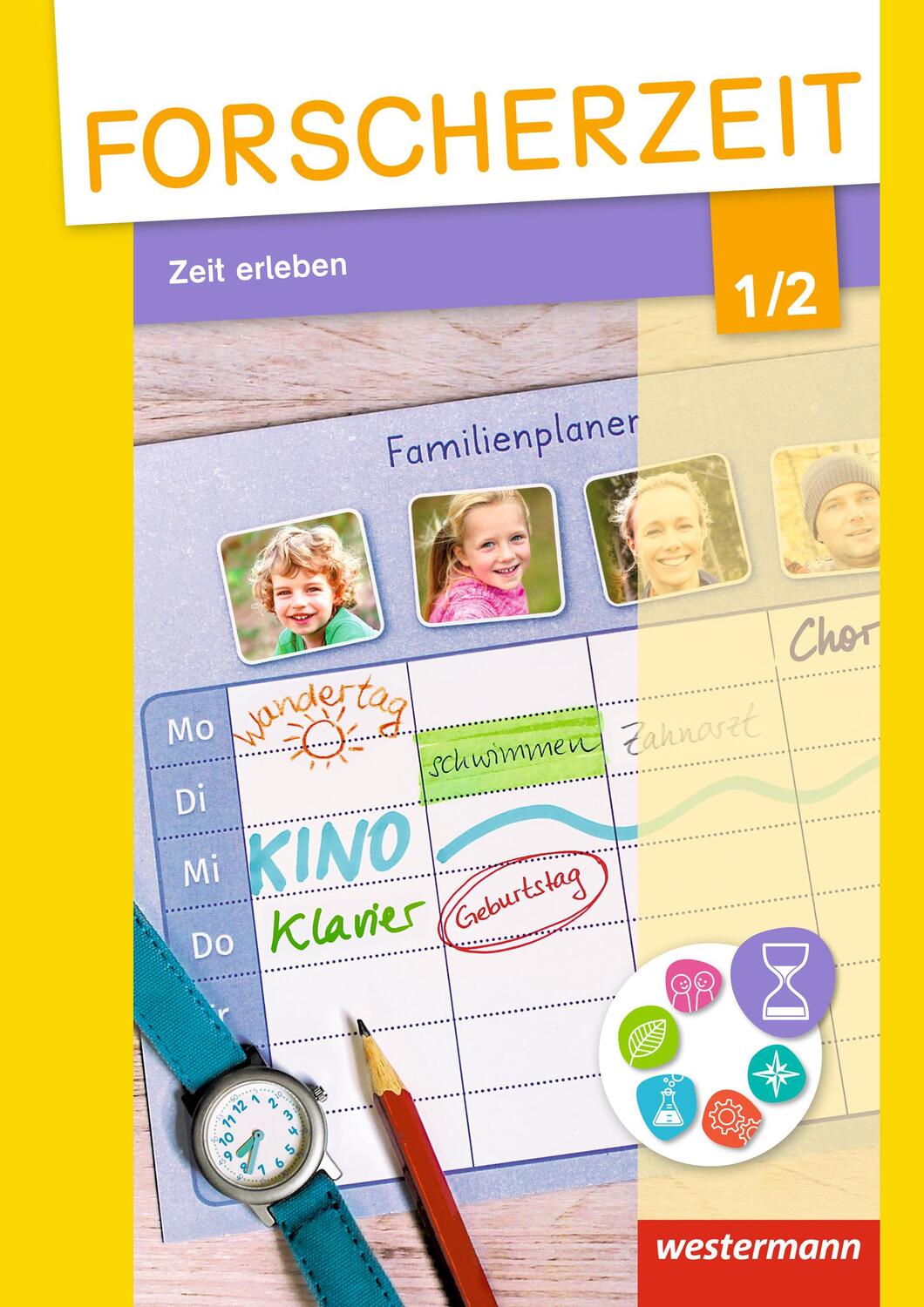 Cover: 9783141002942 | Forscherzeit 1 /2 . Schülerheft. Zeit erleben | Broschüre | Deutsch