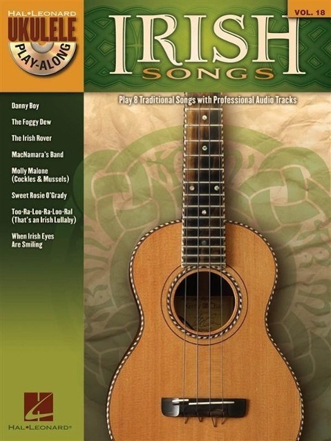 Cover: 9781458424839 | Irish Songs - Ukulele Play-Along Vol. 18 Book/Online Audio | Corp