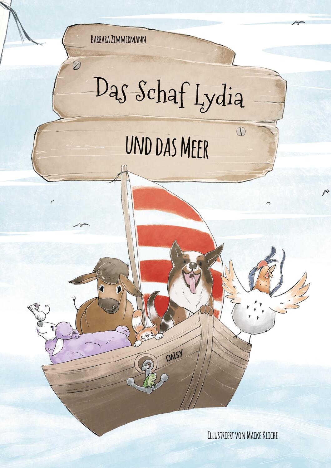 Cover: 9783752603835 | Das Schaf Lydia und das Meer | Barbara Zimmermann | Taschenbuch