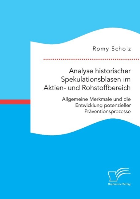 Cover: 9783959347655 | Analyse historischer Spekulationsblasen im Aktien- und...