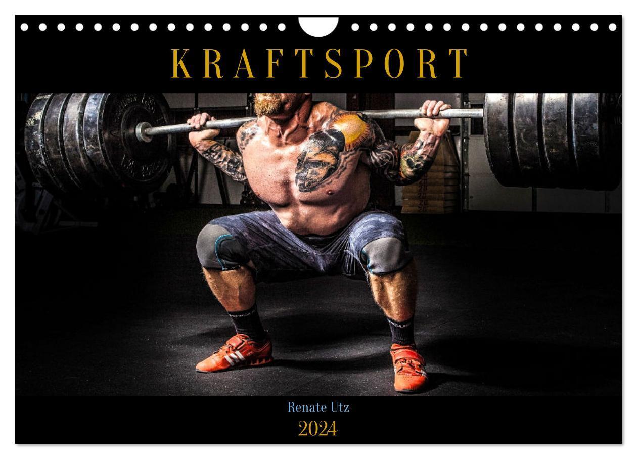 Cover: 9783675739901 | Kraftsport (Wandkalender 2024 DIN A4 quer), CALVENDO Monatskalender