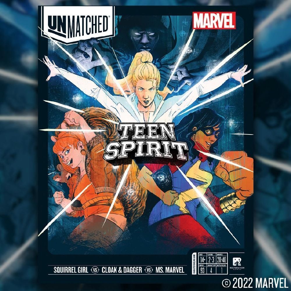 Cover: 857476008432 | Unmatched Marvel: Teen Spirit | Spiel | Karton | 008432 | Englisch