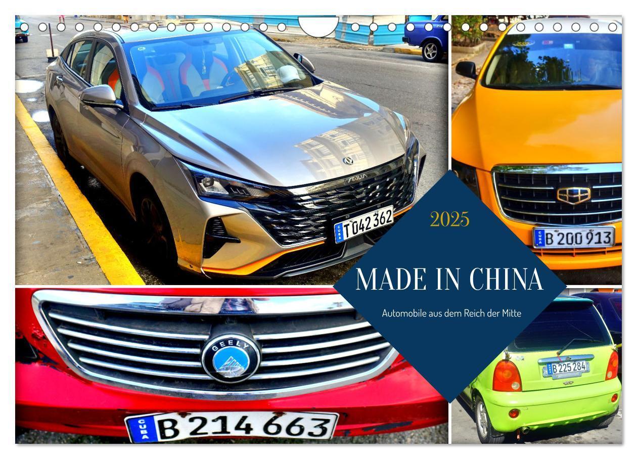 Cover: 9783383775734 | MADE IN CHINA - Automobile aus dem Reich der Mitte (Wandkalender...