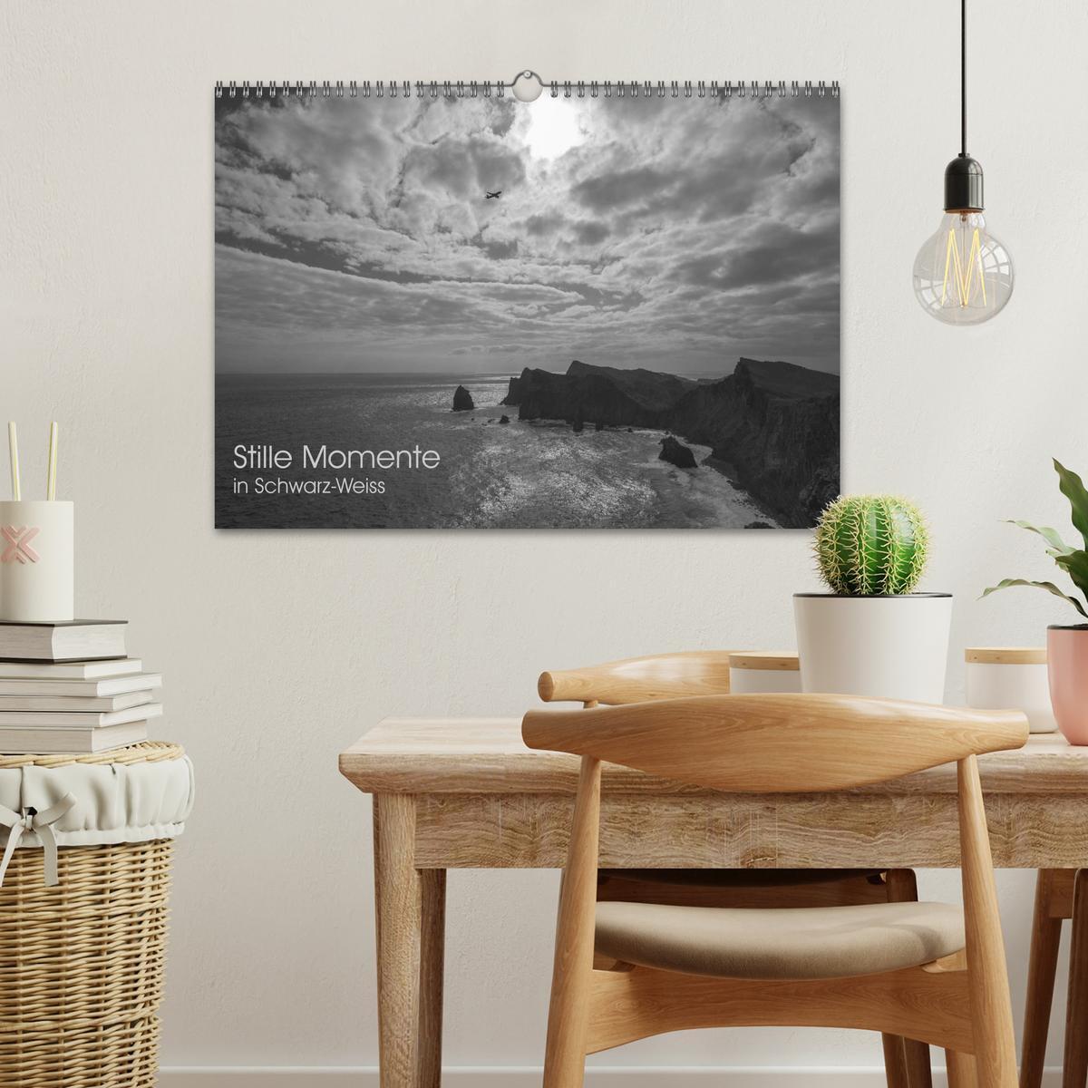 Bild: 9783435786220 | Stille Momente in Schwarz-Weiss (Wandkalender 2025 DIN A3 quer),...