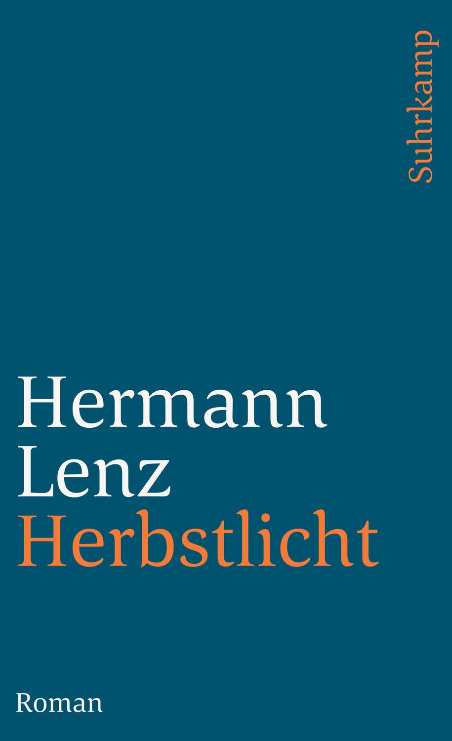 Cover: 9783518396391 | Herbstlicht | Hermann Lenz | Taschenbuch | Deutsch | 2000 | Suhrkamp