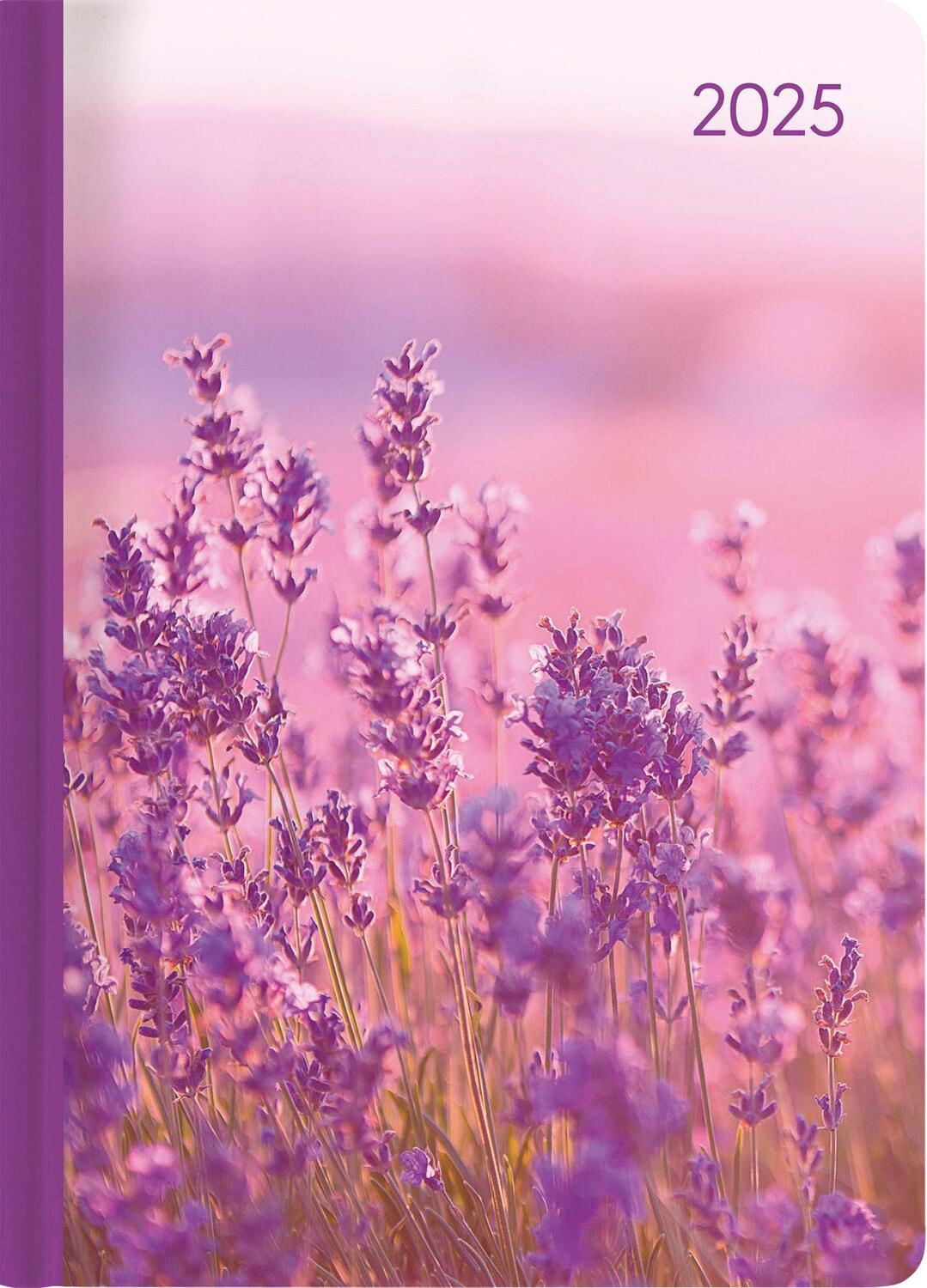 Cover: 4251732344160 | Lady Journal Lavender 2025 - Blume - Taschenkalender A6 - Weekly -...