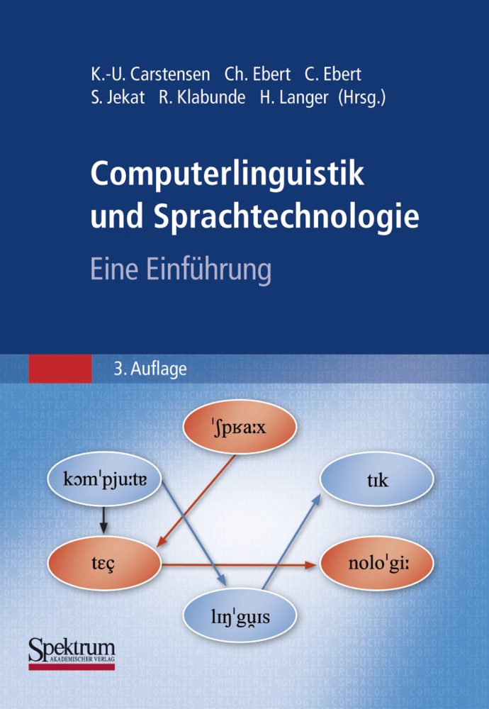 Cover: 9783827420237 | Computerlinguistik und Sprachtechnologie | Eine Einführung | Buch
