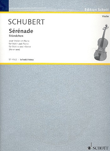Cover: 9790543505339 | Serenade | Standchen | Franz Schubert | Buch | 2009 | Schott Music
