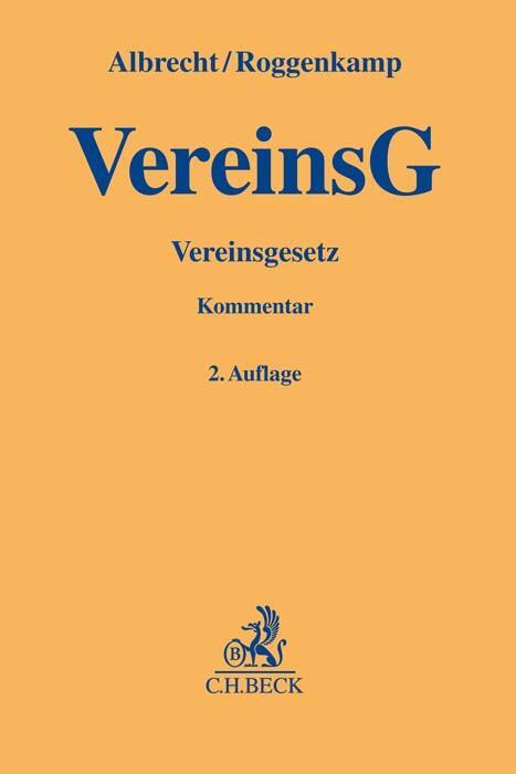Cover: 9783406791505 | Vereinsgesetz | Florian Claus Albrecht (u. a.) | Buch | XVII | Deutsch