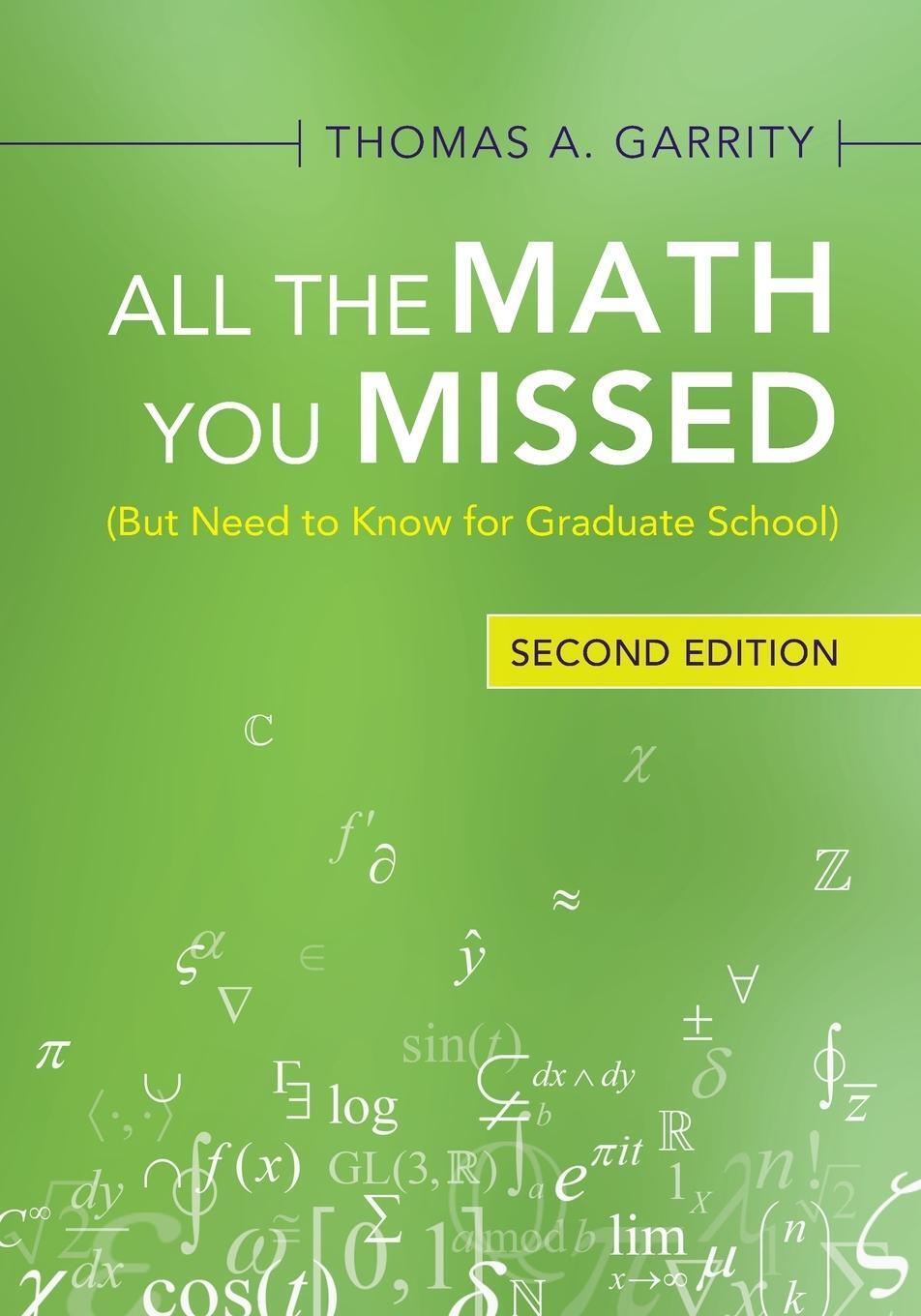 Cover: 9781009009195 | All the Math You Missed | Thomas A. Garrity | Taschenbuch | Paperback