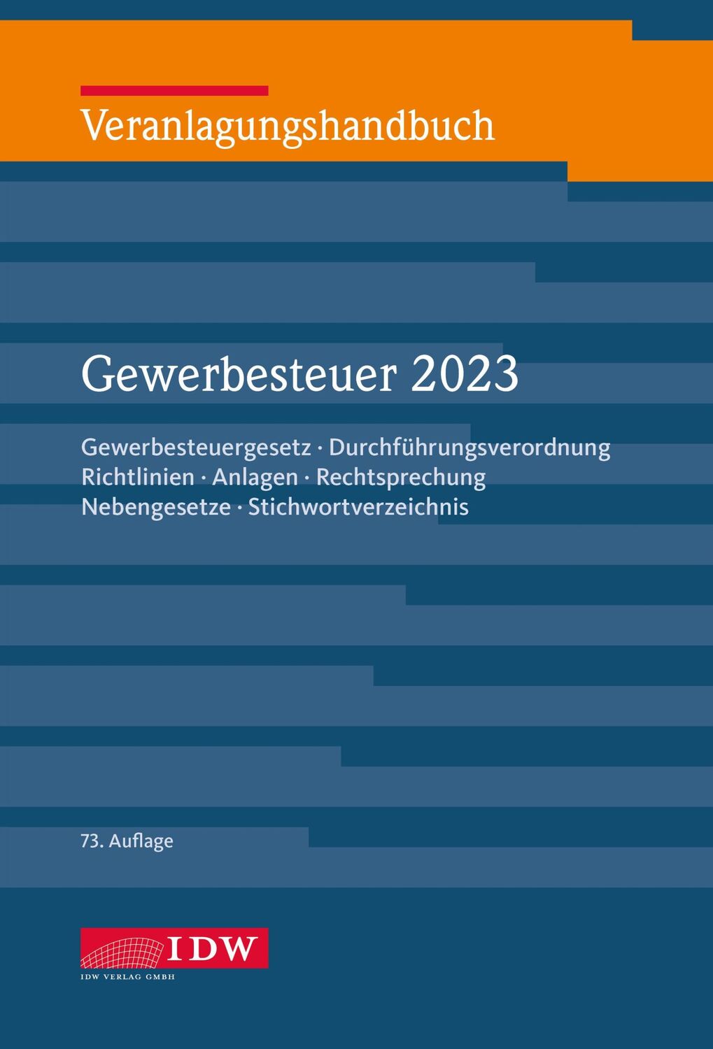 Cover: 9783802129445 | Veranlagungshandbuch Gewerbesteuer 2023 73.A. | V. | Buch | 640 S.